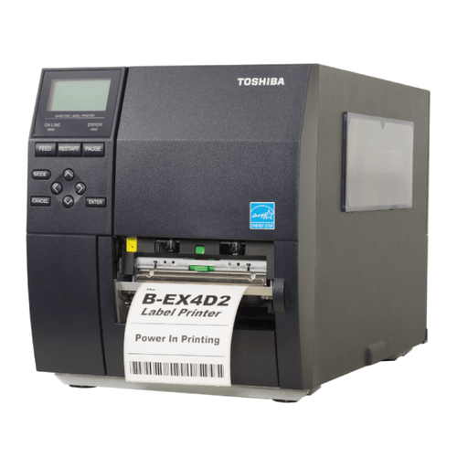 Discover the Toshiba B-EX4D2 printer, designed for logistics and retail. Enjoy high-quality, cost-efficient direct thermal printing with easy maintenance and eco-friendly features.