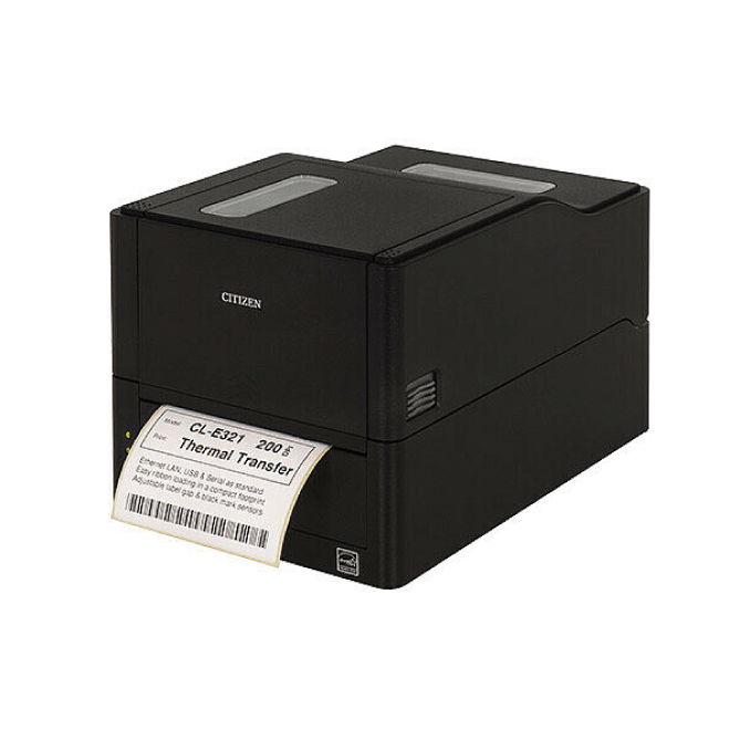 Discover the Citizen CL-E331 Label Printer – the ultimate solution for high-resolution 300 dpi printing. Ideal for healthcare, manufacturing, and retail, it offers fast, accurate, and easy operation with versatile connectivity options. Enhance your labelling precision and efficiency with this compact, stylish, and reliable printer. 