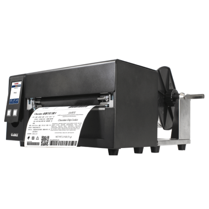 Discover the Godex HD830i+, the best-in-class eight-inch wide industrial barcode printer. Enjoy robust durability, wireless connectivity, user-friendly set-up, and a 5-year warranty. Ideal for demanding environments!