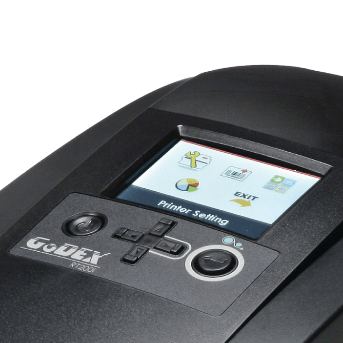 Discover the RT200i Mini Barcode Printer – the ultimate 2” thermal transfer printer with industrial performance. Featuring a 3-year warranty, colour LCD, multiple connectivity options, 7 IPS speed, and compact design. Includes free GoLabel software. Order now for unmatched efficiency and reliability.