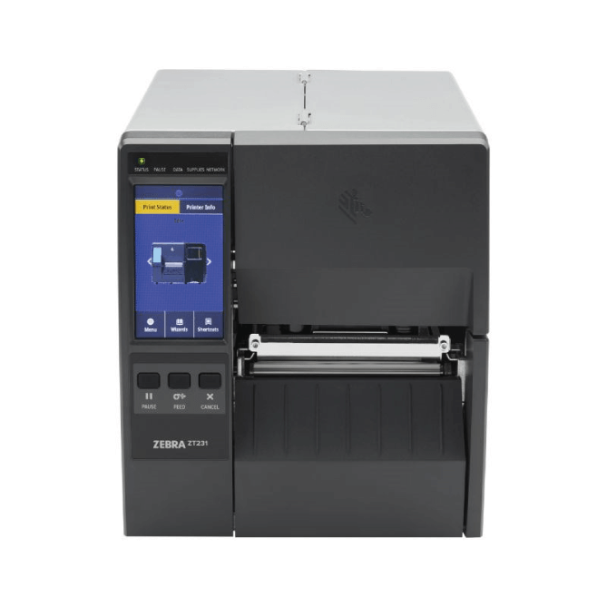 Boost productivity with the ZT231 Industrial Printer from Zebra. Enjoy fast print speeds, high-resolution quality, and a compact design. Upgrade with optional RFID, wireless connectivity, and more. Experience built-in intelligence and top-tier security for seamless, future-proof printing.