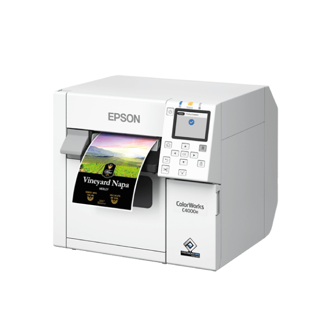 Discover the C4000e Colour Label Printer, delivering high-resolution, four-colour prints for any label size and material. Easy to use and integrate, with durable inks and optional Wi-Fi. Perfect for small to medium businesses needing vibrant, professional labels.