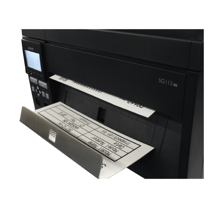 Discover the SATO SG112-ex Wide Format Label Printer, designed for fast-paced production environments. Achieve unmatched efficiency with thermal transfer and direct thermal printing up to 297mm. Ideal for inventory, shipping, and GHS labelling. Save time, reduce costs, and enhance visibility. Order now!