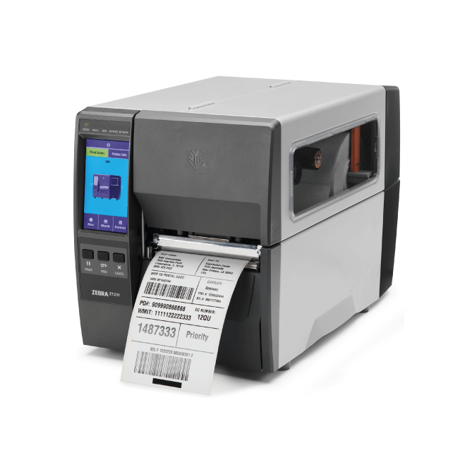 Boost productivity with the ZT231 Industrial Printer from Zebra. Enjoy fast print speeds, high-resolution quality, and a compact design. Upgrade with optional RFID, wireless connectivity, and more. Experience built-in intelligence and top-tier security for seamless, future-proof printing.